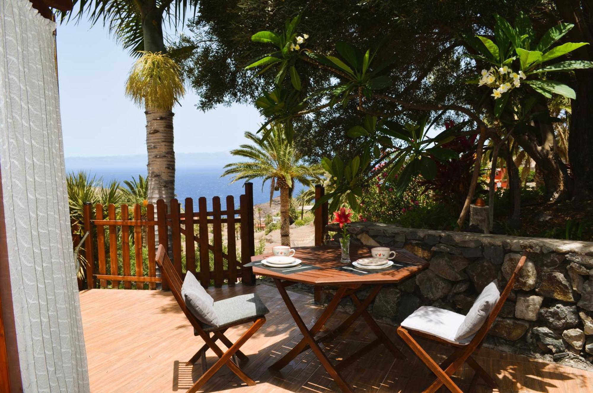 Cabana Los Palmeros, Vista Al Mar Y La Montana Алохера Экстерьер фото